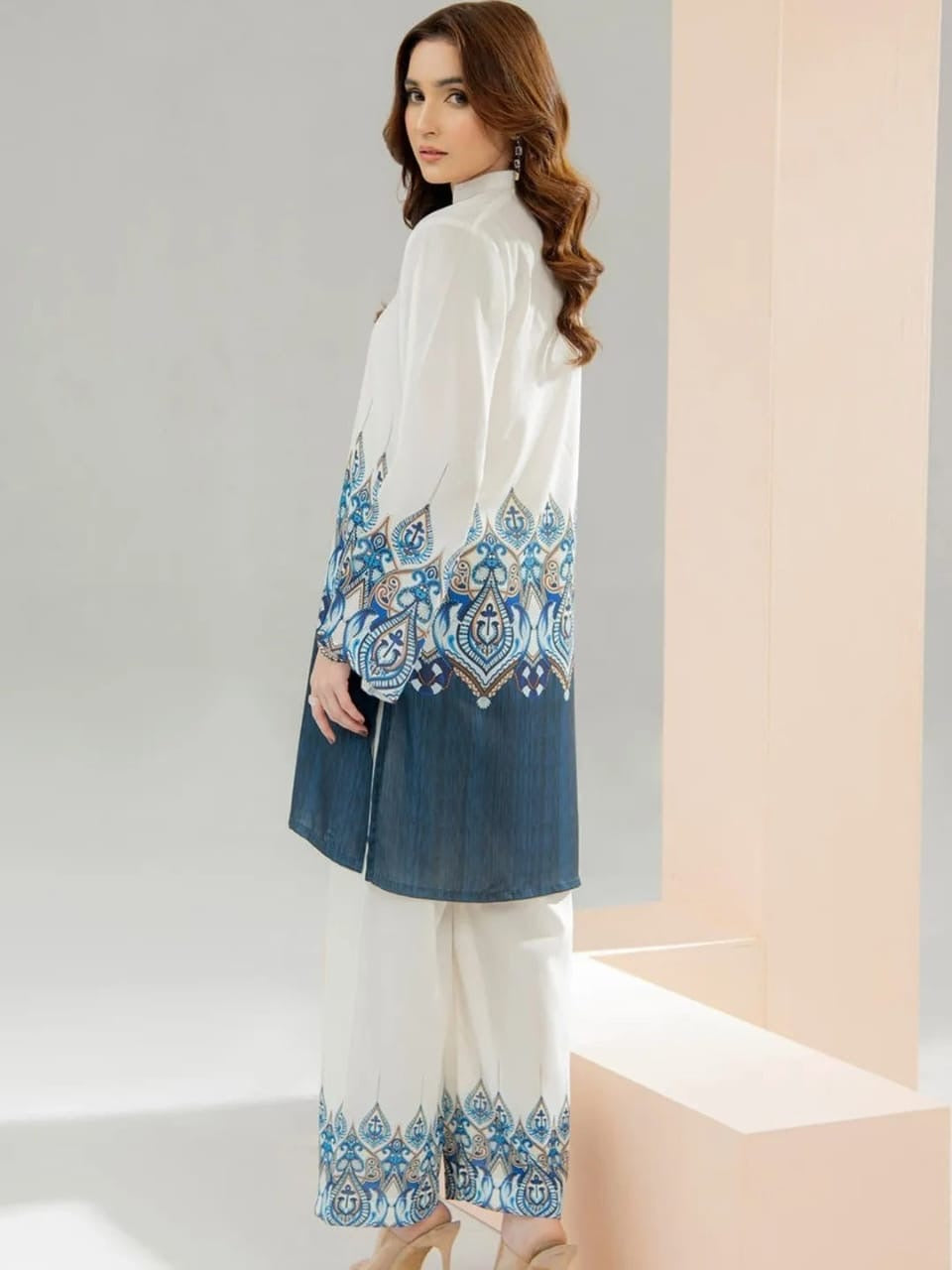 Premium Mul Cotton Co-Ord Set - Digital Print