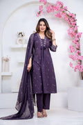 Heavy Embroidered Suit Set - Pure Cotton